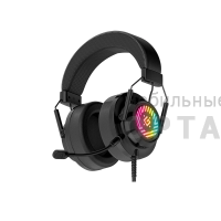 Гарнитура игровая DEFENDER Grendel черный, RGB, провод 2 м (1/20)