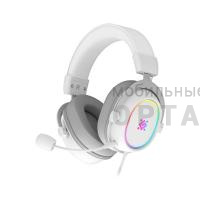 Гарнитура игровая DEFENDER Halo белый, RGB, провод 2 м (1/10)