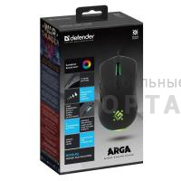 Мышь проводная игровая DEFENDER Arga GM-049 черн,радуж,6кн,3600dpi,+ковер (1/21) Мышь проводная игровая DEFENDER Arga GM-049 черн,радуж,6кн,3600dpi,+ковер (1/21)