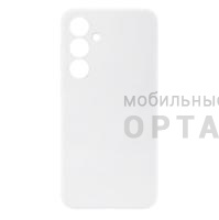 Чехол силикон COVER, бархатная подкладка в упаковке, Realme C85, белый