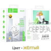 Наушники беспроводные внутриканальные VDENMENV Beautiful DL29 жёлтый