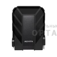 Жесткий диск HDD A-Data 2 TB HD710 Pro, чёрный, прорезиненный, антишок, 2.5", USB 3.0