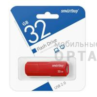 Флешка USB 32 Гб Smartbuy  Clue  красный Флешка USB 32 Гб Smartbuy  Clue  красный