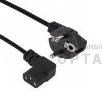 Кабель комп - розетка 220V EU (угол-угол), 1.8m, iOpen <ACE021R-1.8M> (1/60)