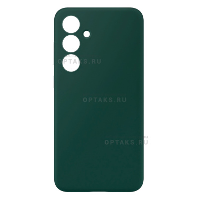 Чехол силикон COVER, бархатная подкладка в упаковке, Tecno Spark G02, зеленый