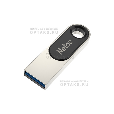 Флешка USB3.0 128 Гб  Netac U278 чёрный/серебро